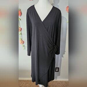 NWT Arna York Darna Wrap Dress Plus Size 26/28